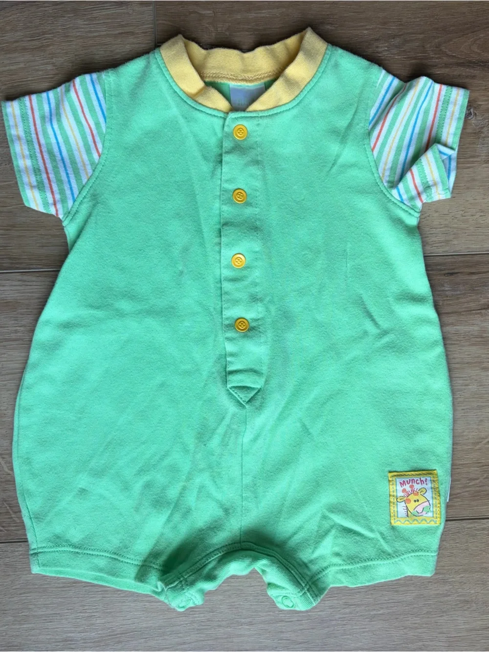 Vintage 2003 3-6M Sleeper / Y2K Healthtex Romper Jumpsuit
